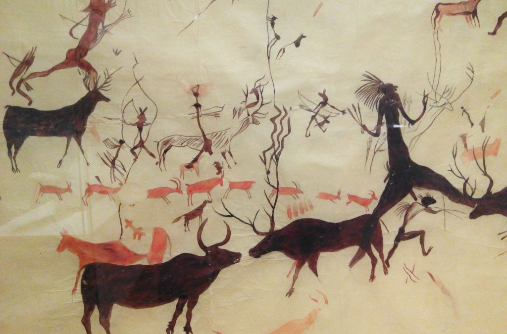 Exposición Arte y Naturaleza en la Prehistoria. La colección de calcos de arte rupestre de MNCN