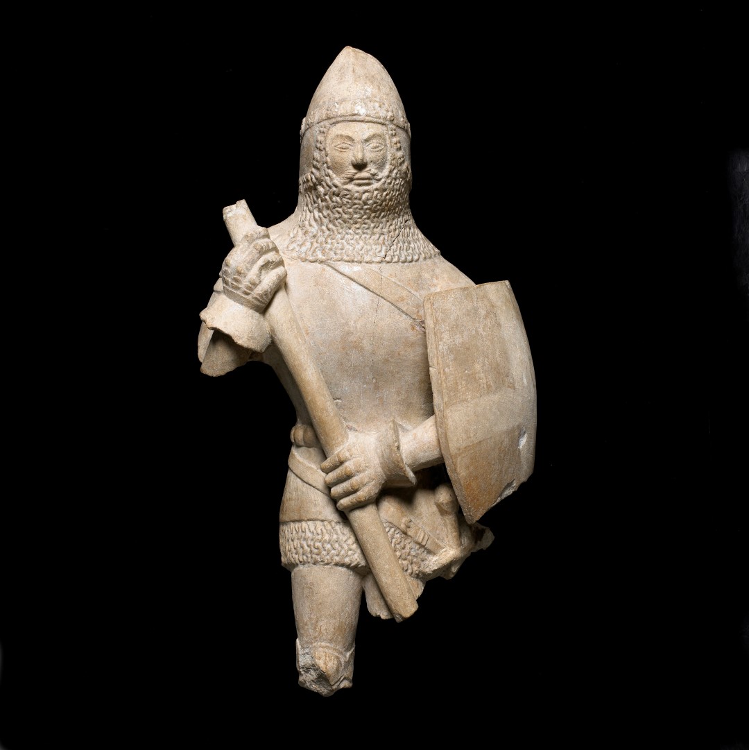 Estatuilla de un caballero 1375-1425 