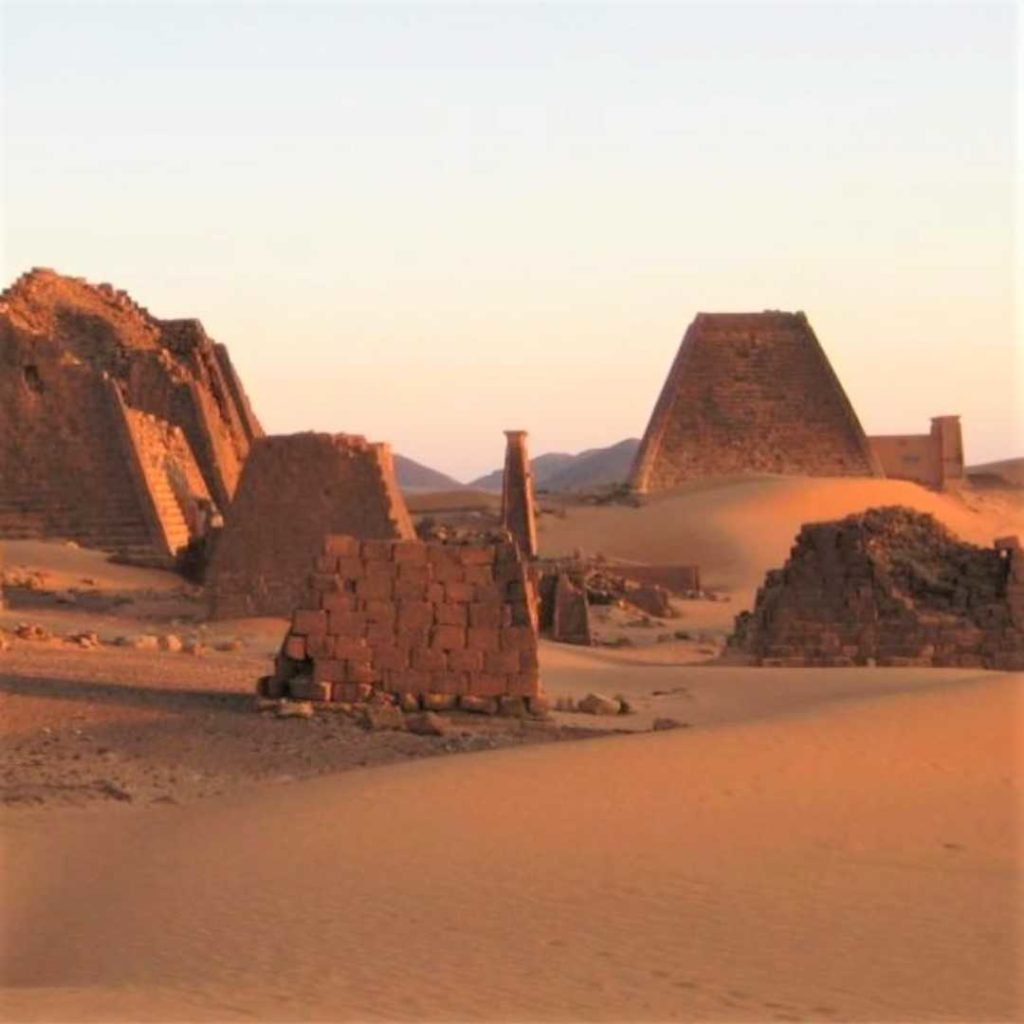 Ruinas arqueológicas de Sudán