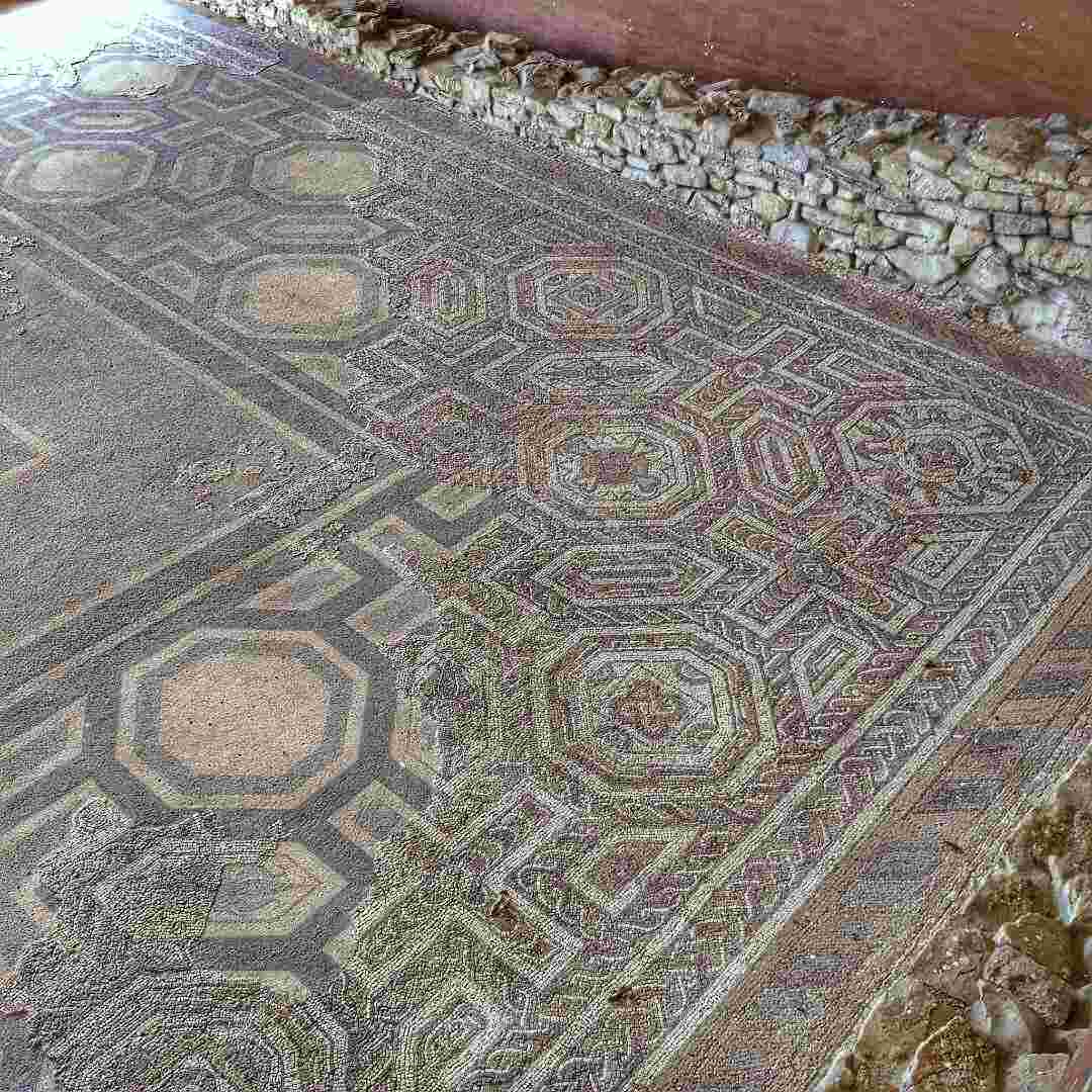 Villa Romana de Veranes Mosaico - ArqueoTrip
